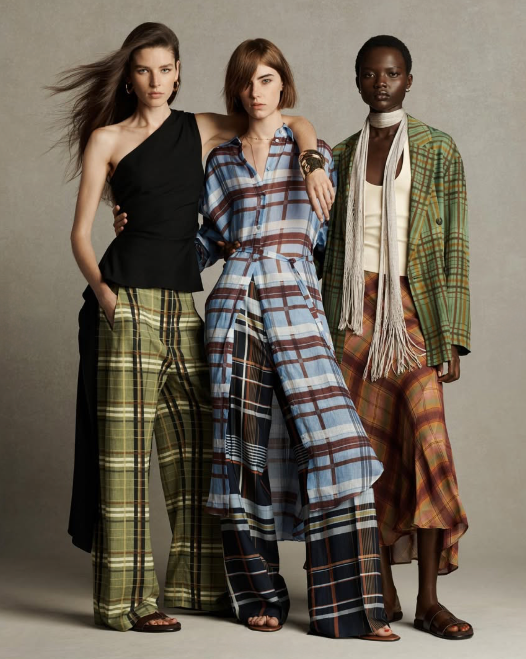 Zara THE CHECKS CLLCTN Early Fall 2025 by Craig McDean — Anne of Zara THE CHECKS CLLCTN Early Fall 2025 by Craig McDean — Anne of